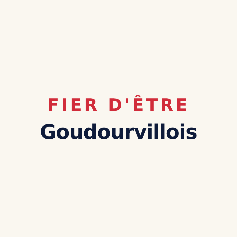 Tasse « Fier d'être Goudourvillois » — design pour Goudourville