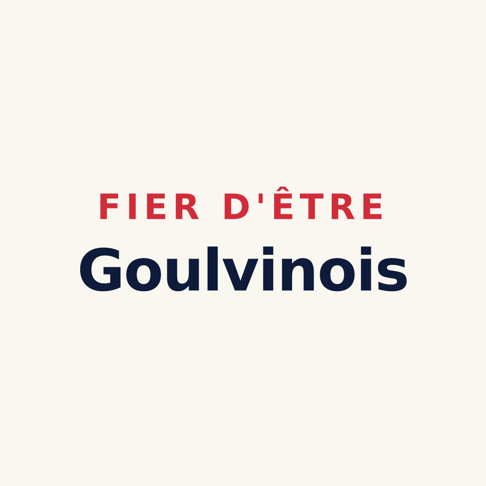 Tasse « Fier d'être Goulvinois » — design pour Goulven