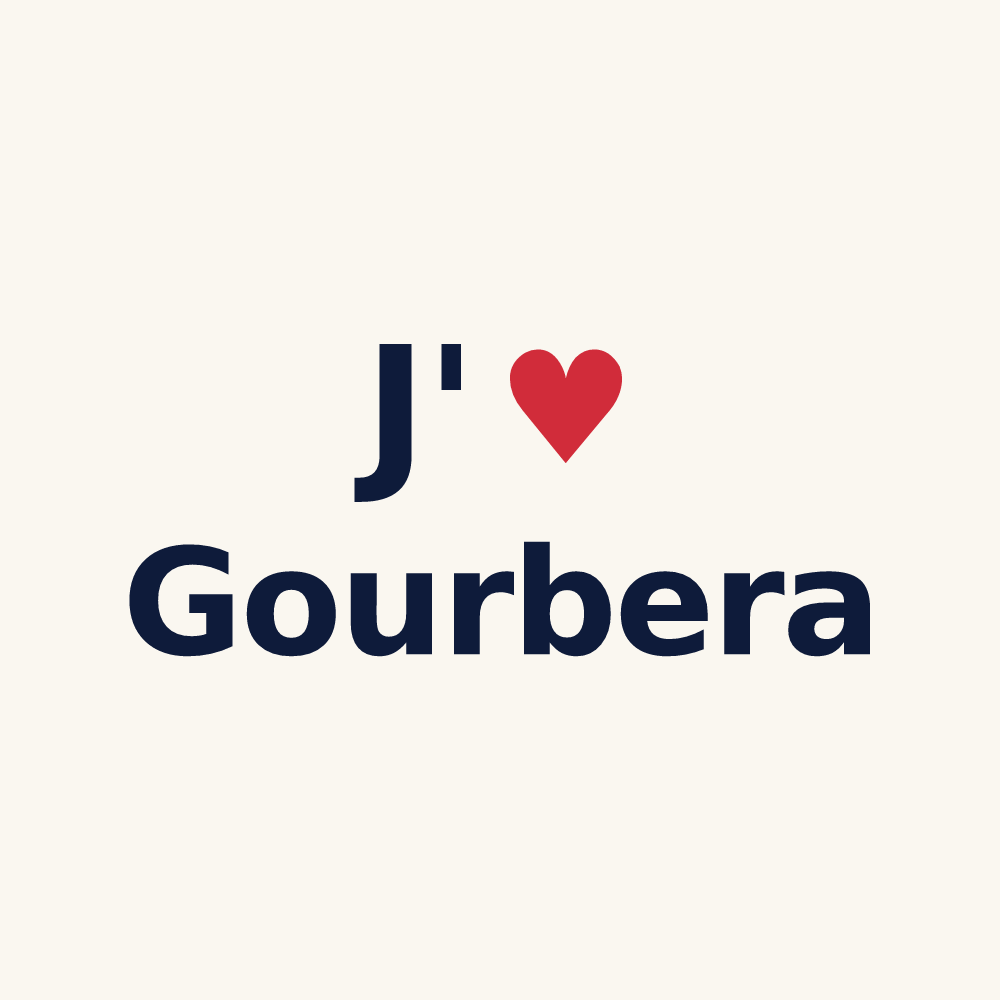 Tasse personnalisée Gourbera — design J'aime Gourbera