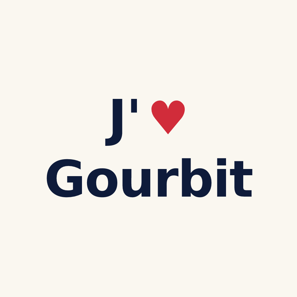 Tasse personnalisée Gourbit — design J'aime Gourbit