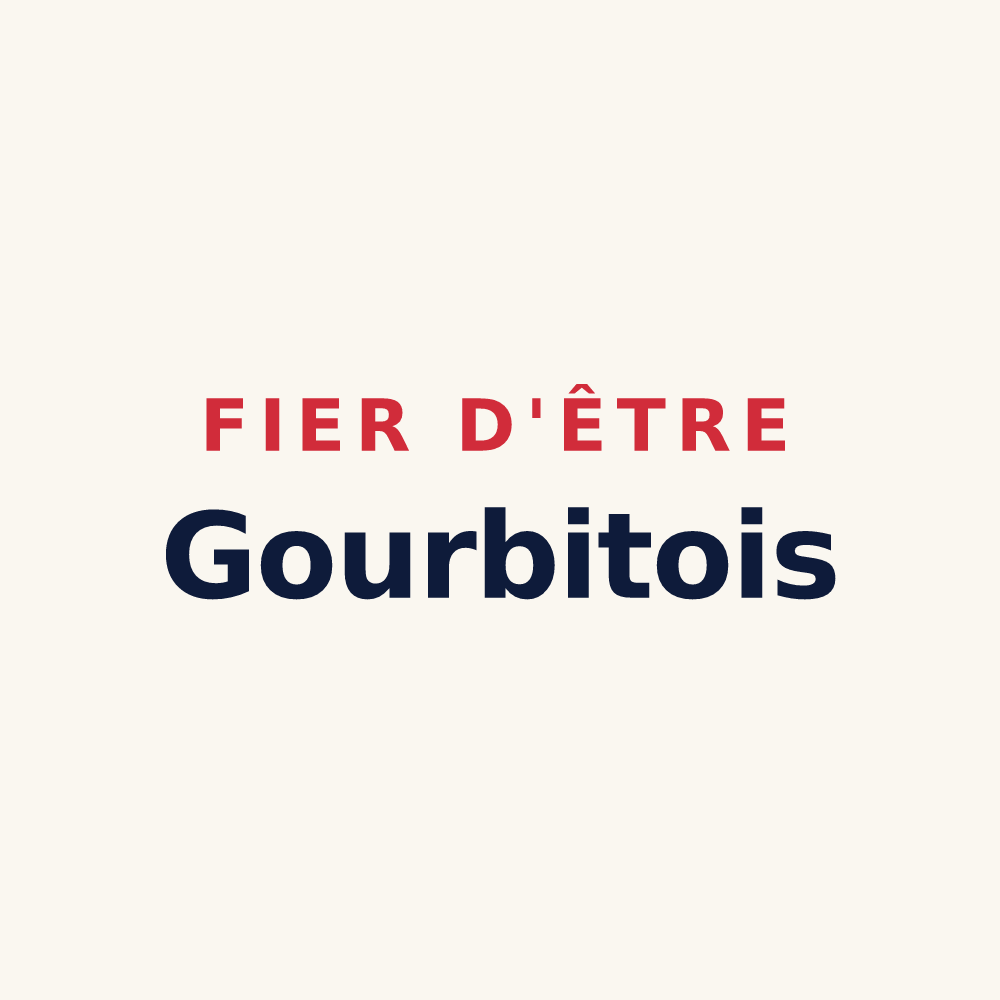 Tasse « Fier d'être Gourbitois » — design pour Gourbit