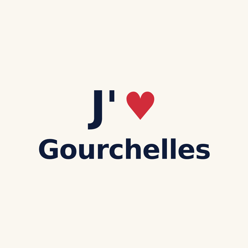 Tasse personnalisée Gourchelles — design J'aime Gourchelles