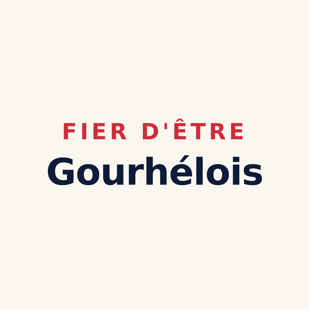 Tasse « Fier d'être Gourhélois » — design pour Gourhel