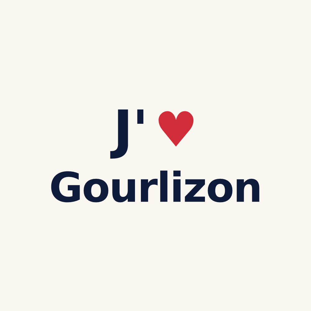 Tasse personnalisée Gourlizon — design J'aime Gourlizon