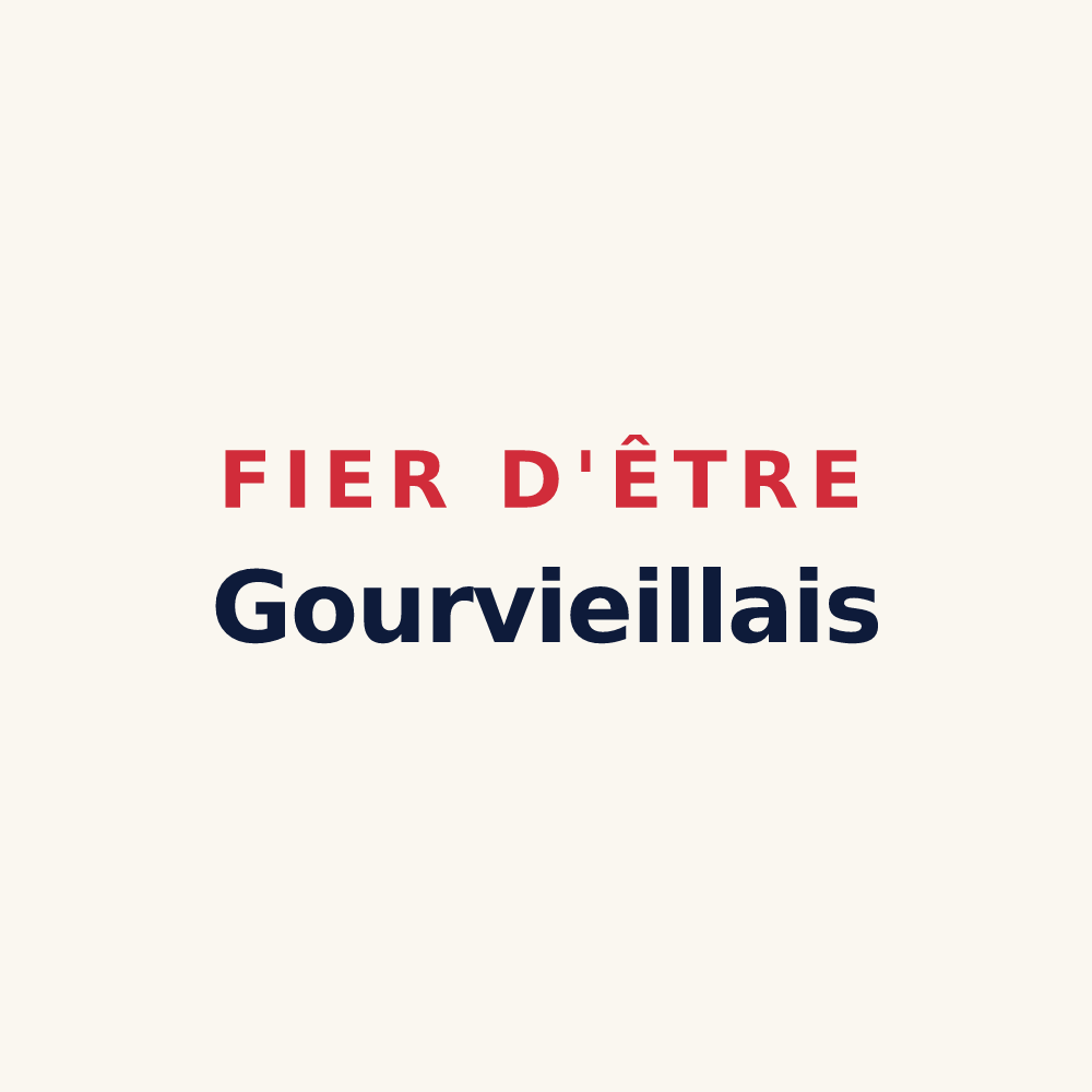 Tasse « Fier d'être Gourvieillais » — design pour Gourvieille