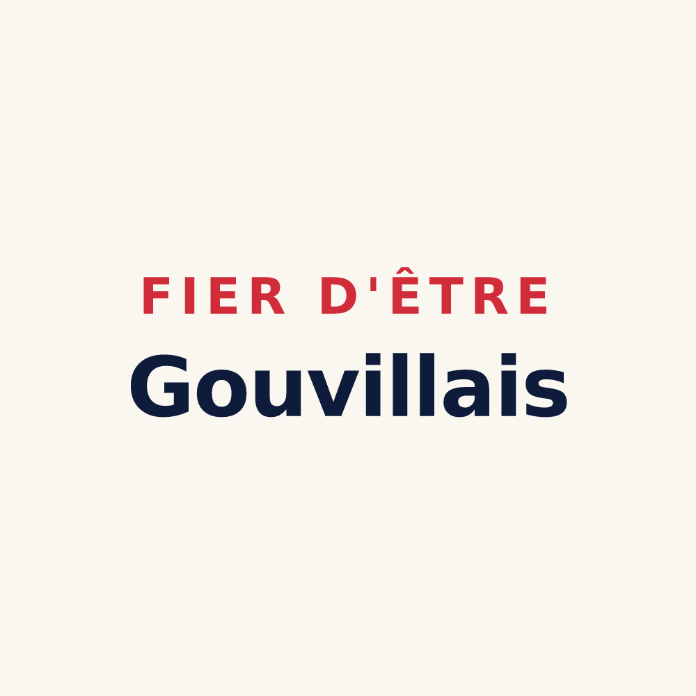Tasse « Fier d'être Gouvillais » — design pour Gouville-sur-Mer