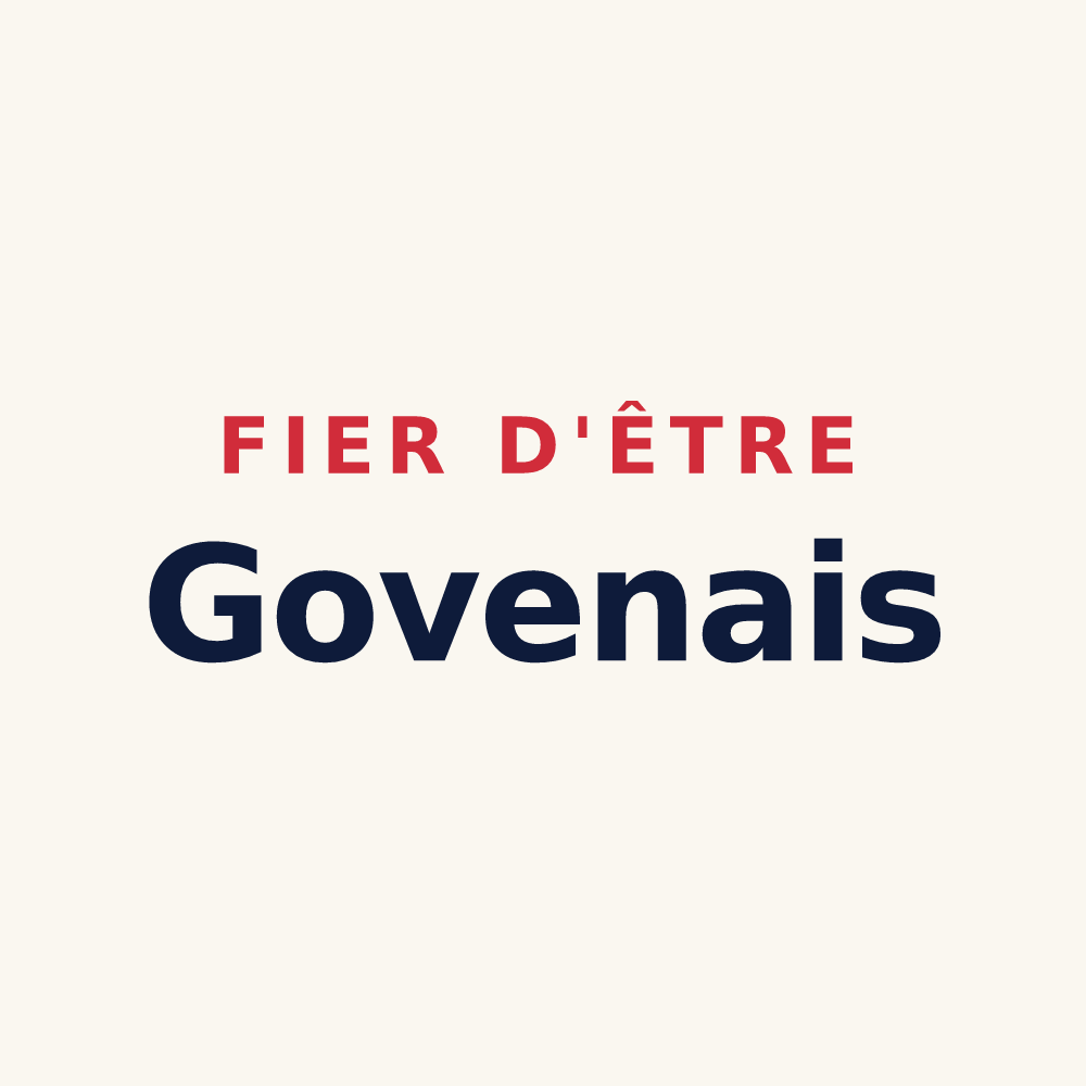 Tasse « Fier d'être Govenais » — design pour Goven