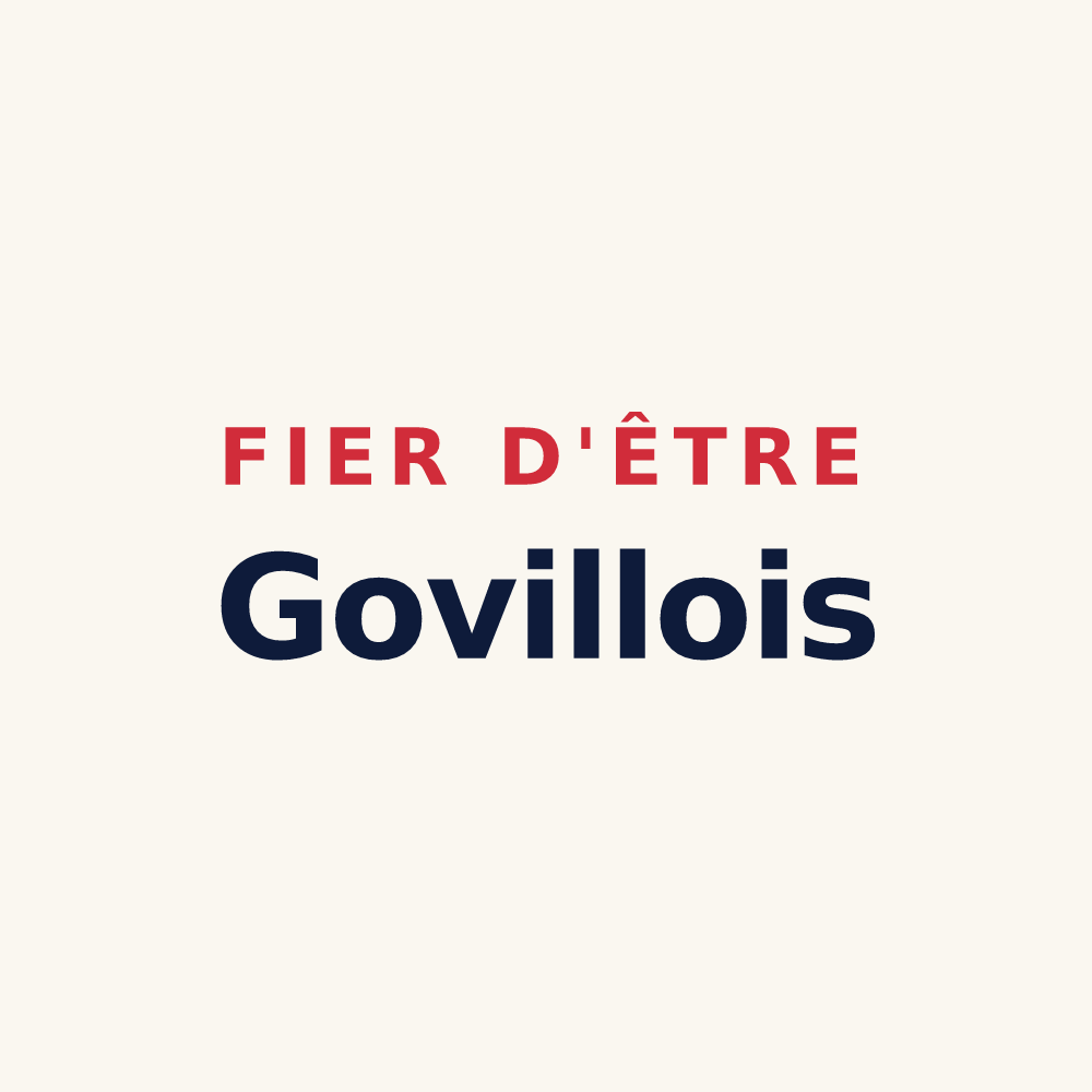 Tasse « Fier d'être Govillois » — design pour Goviller