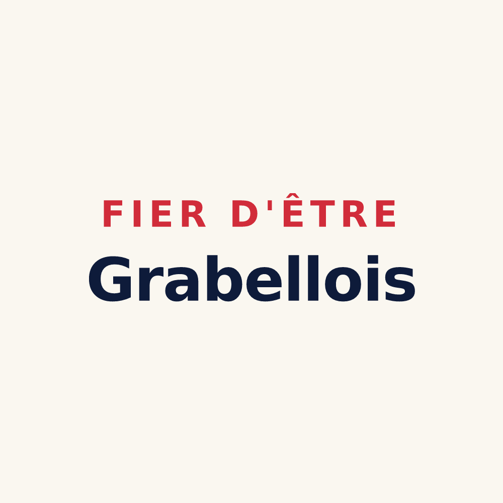 Tasse « Fier d'être Grabellois » — design pour Grabels