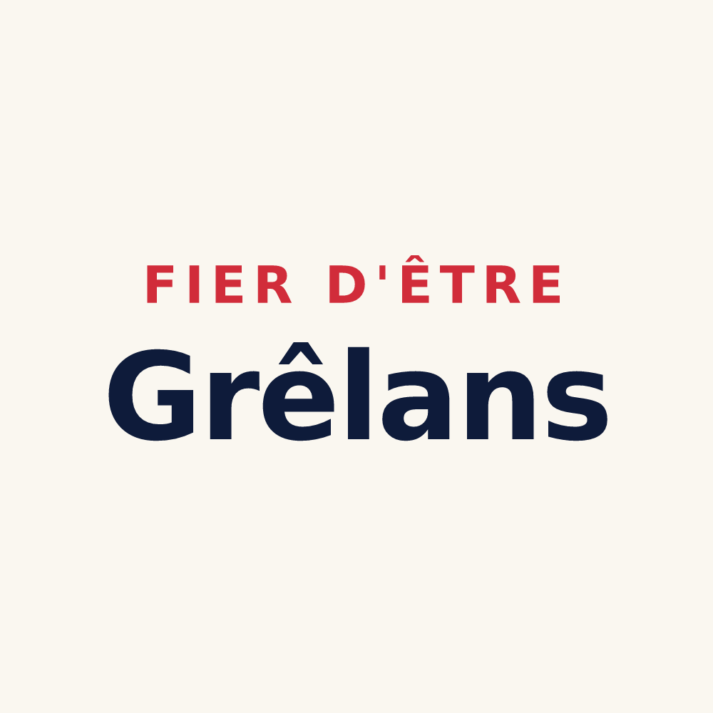 Tasse « Fier d'être Grêlans » — design pour Graix