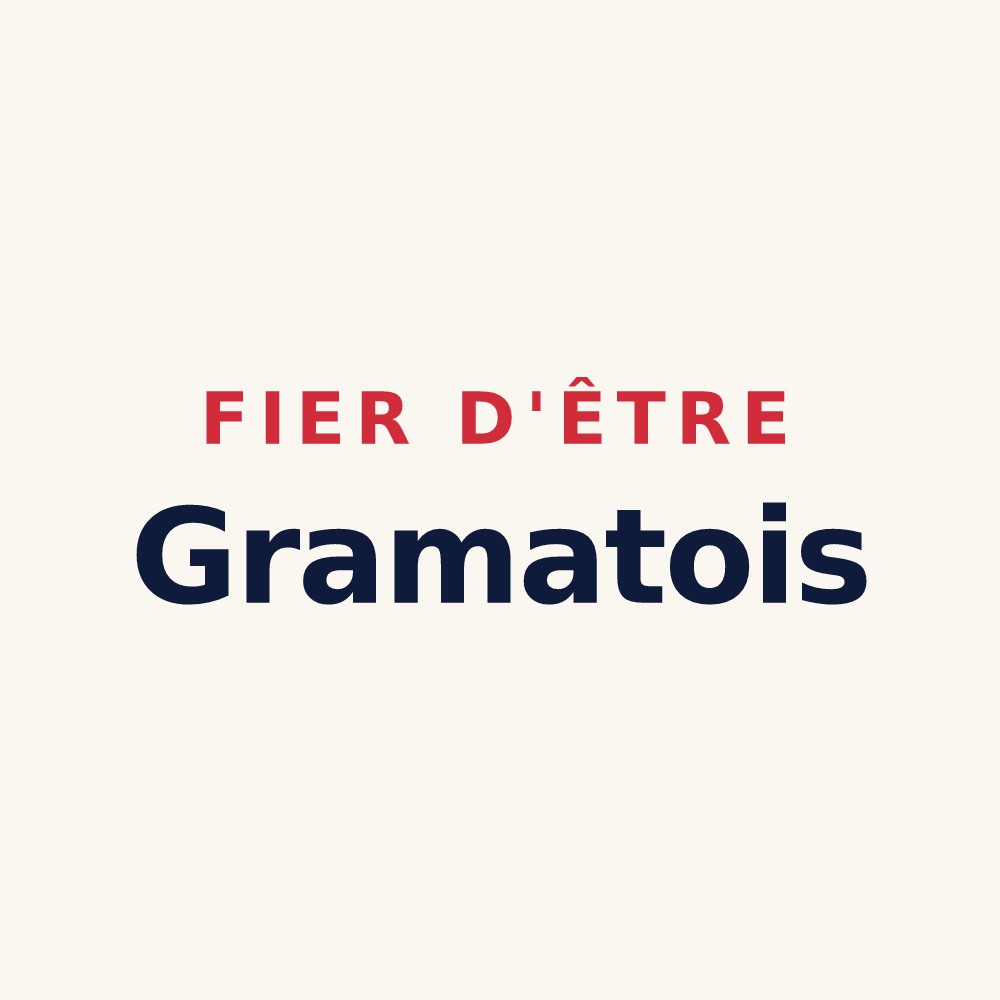 Tasse « Fier d'être Gramatois » — design pour Gramat