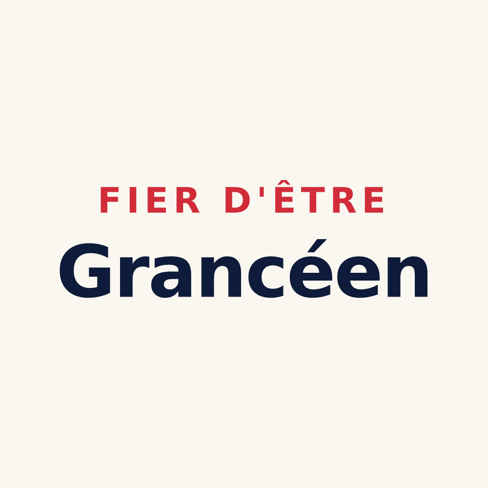 Tasse « Fier d'être Grancéen » — design pour Grancey-sur-Ource
