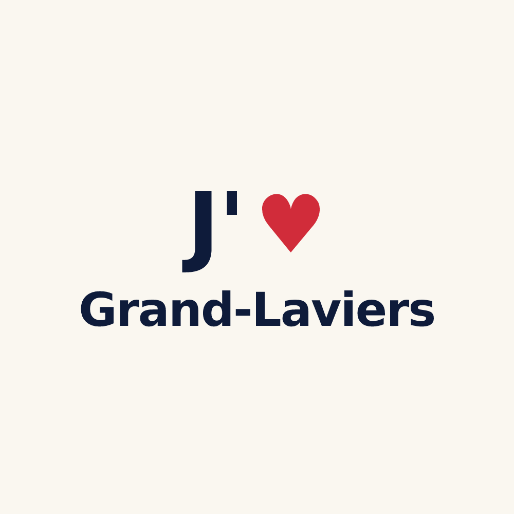 Tasse personnalisée Grand-Laviers — design J'aime Grand-Laviers