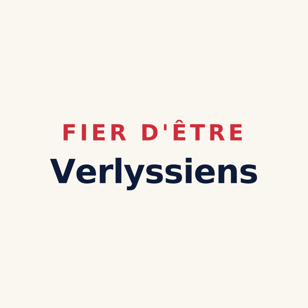 Tasse « Fier d'être Verlyssiens » — design pour Grand-Verly