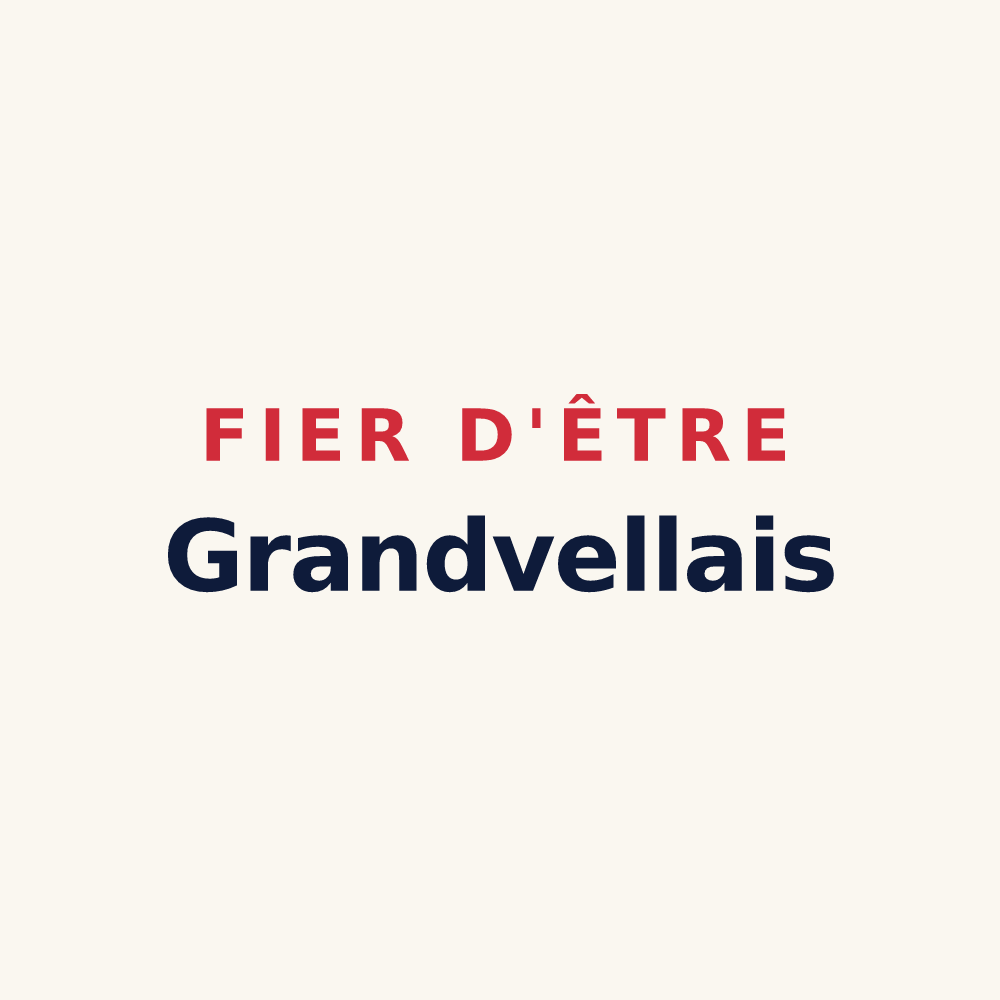Tasse « Fier d'être Grandvellais » — design pour Grandvillars
