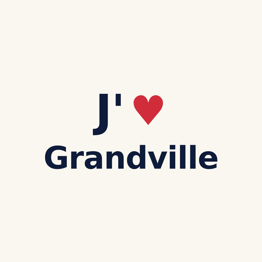 Tasse personnalisée Grandville — design J'aime Grandville