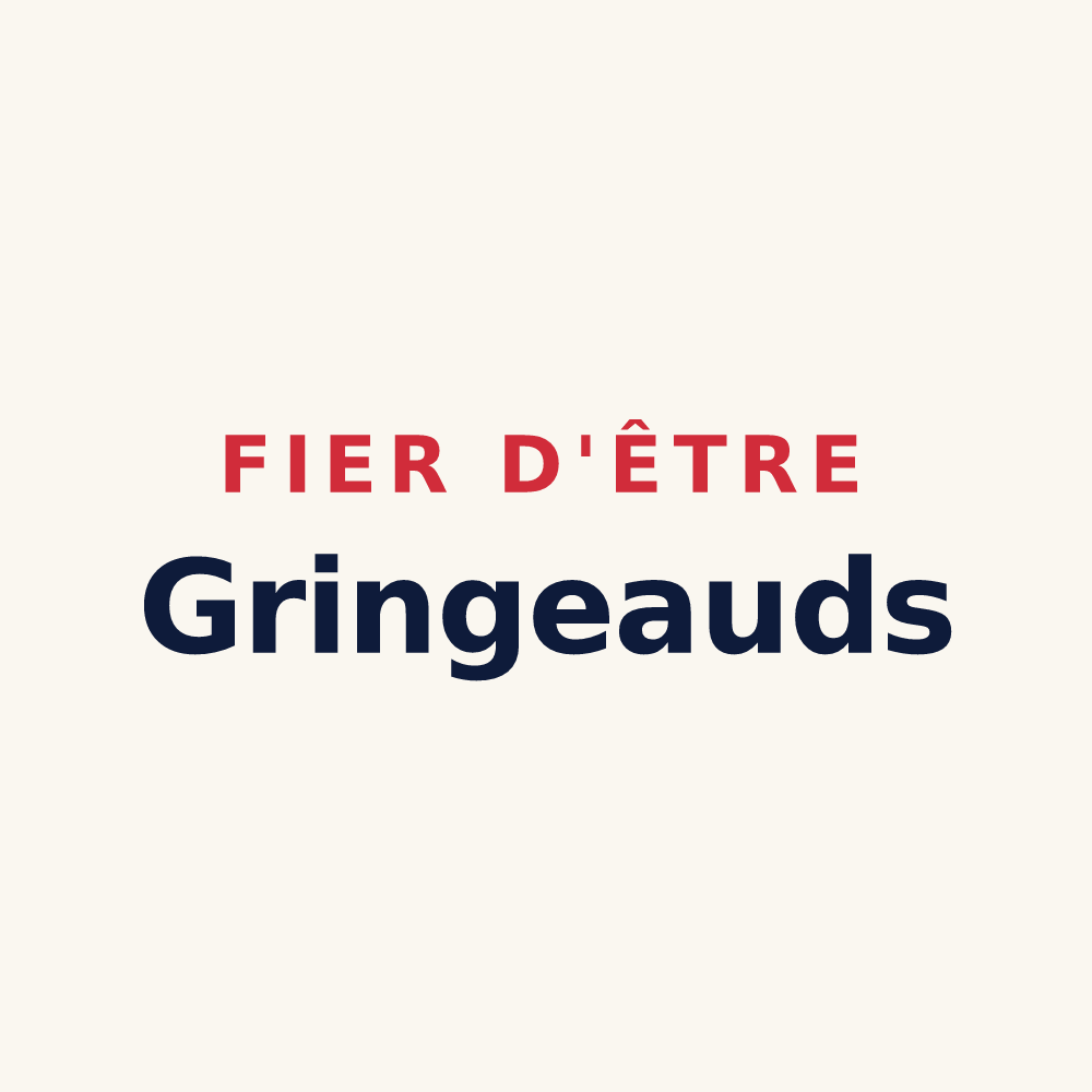 Tasse « Fier d'être Gringeauds » — design pour Granges-Aumontzey