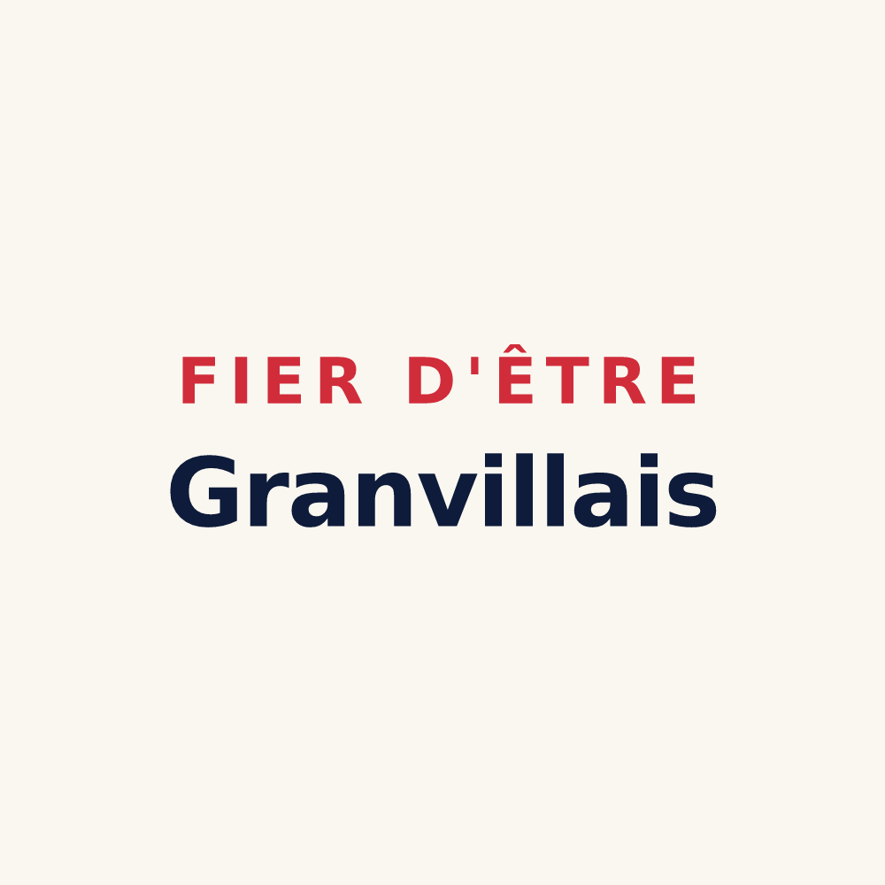 Tasse « Fier d'être Granvillais » — design pour Granville