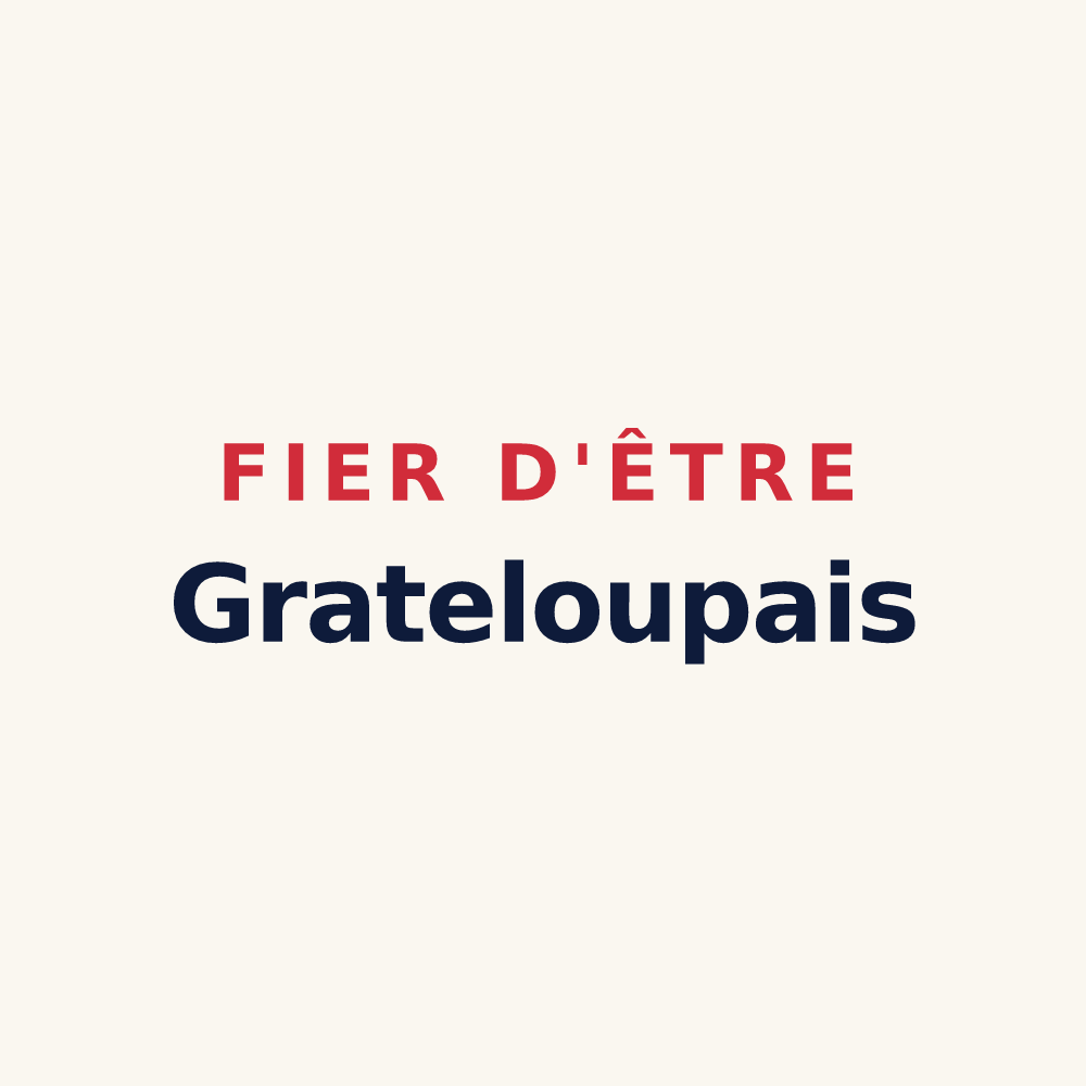 Tasse « Fier d'être Grateloupais » — design pour Grateloup-Saint-Gayrand