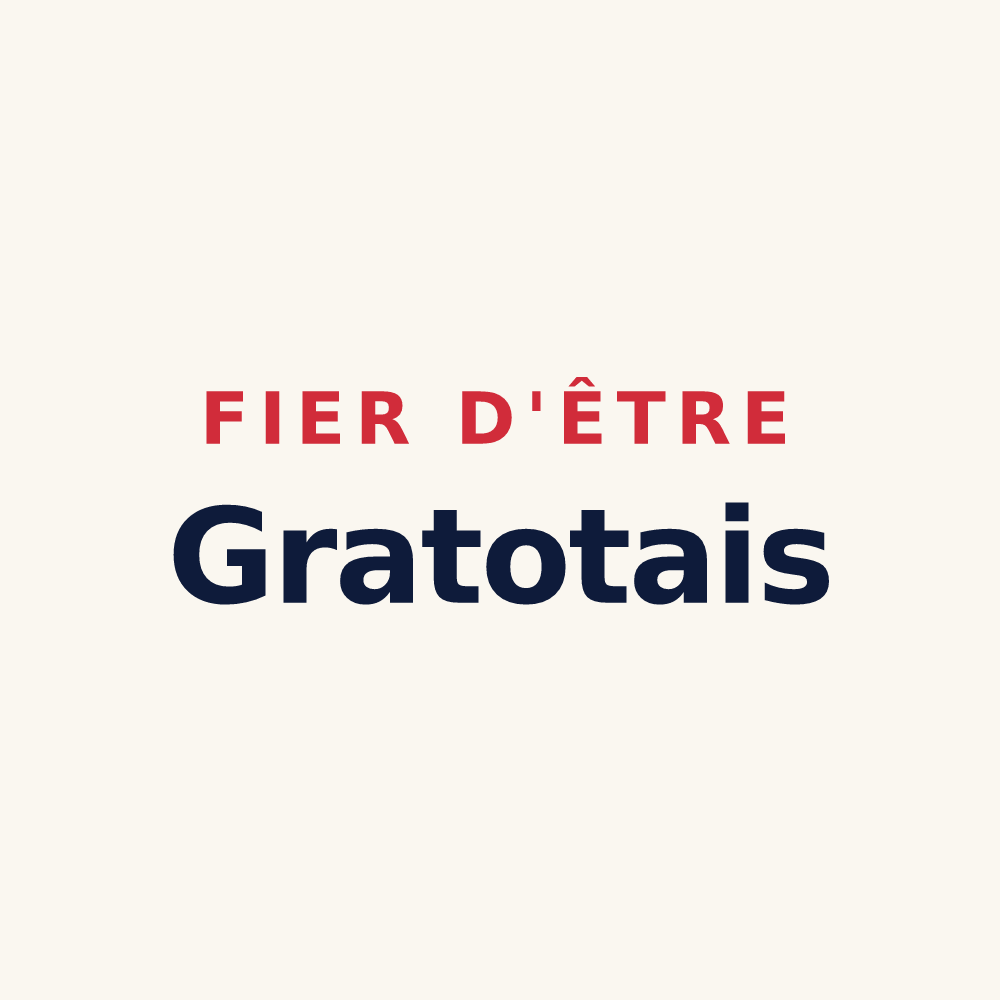 Tasse « Fier d'être Gratotais » — design pour Gratot