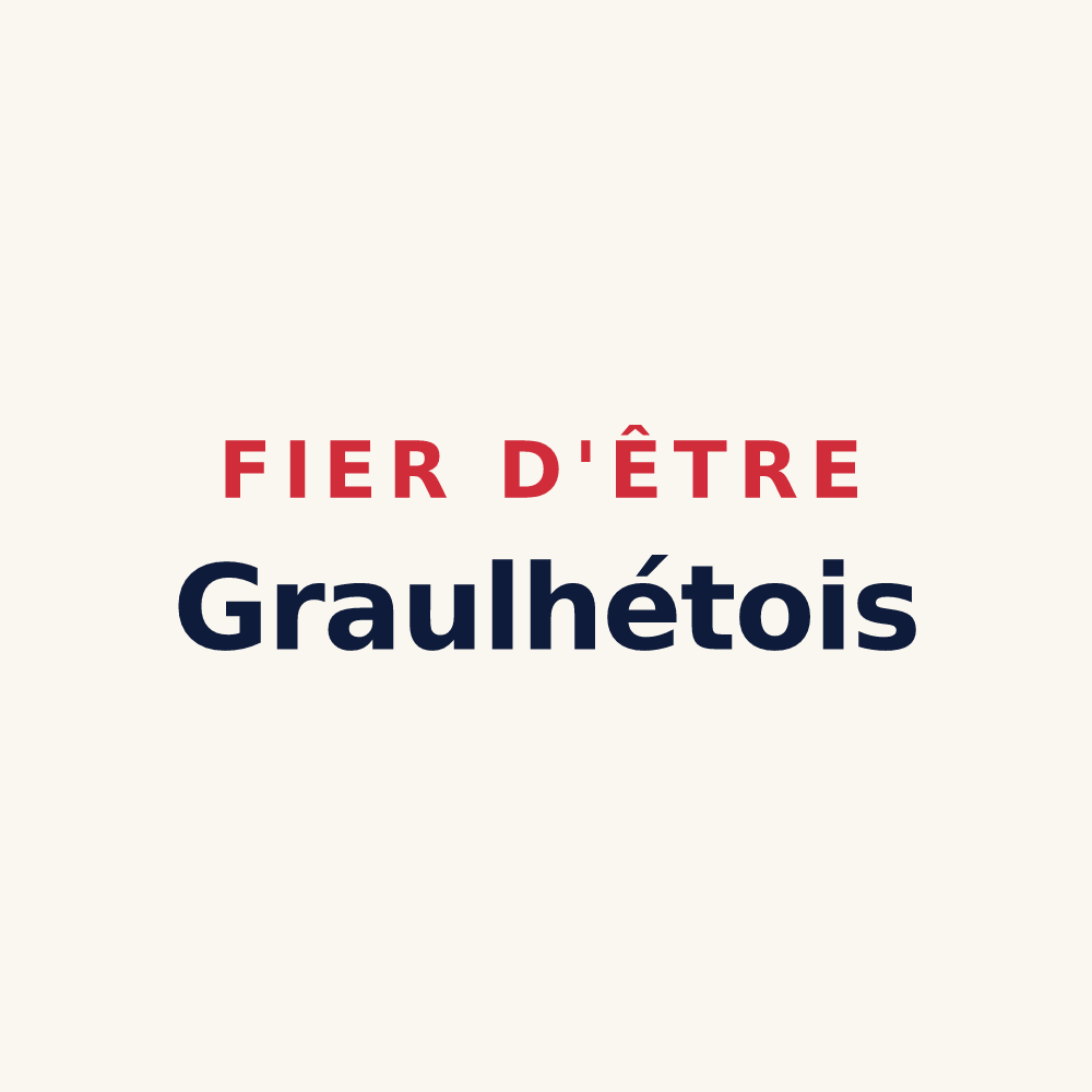 Tasse « Fier d'être Graulhétois » — design pour Graulhet