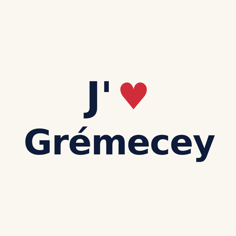Tasse personnalisée Grémecey — design J'aime Grémecey