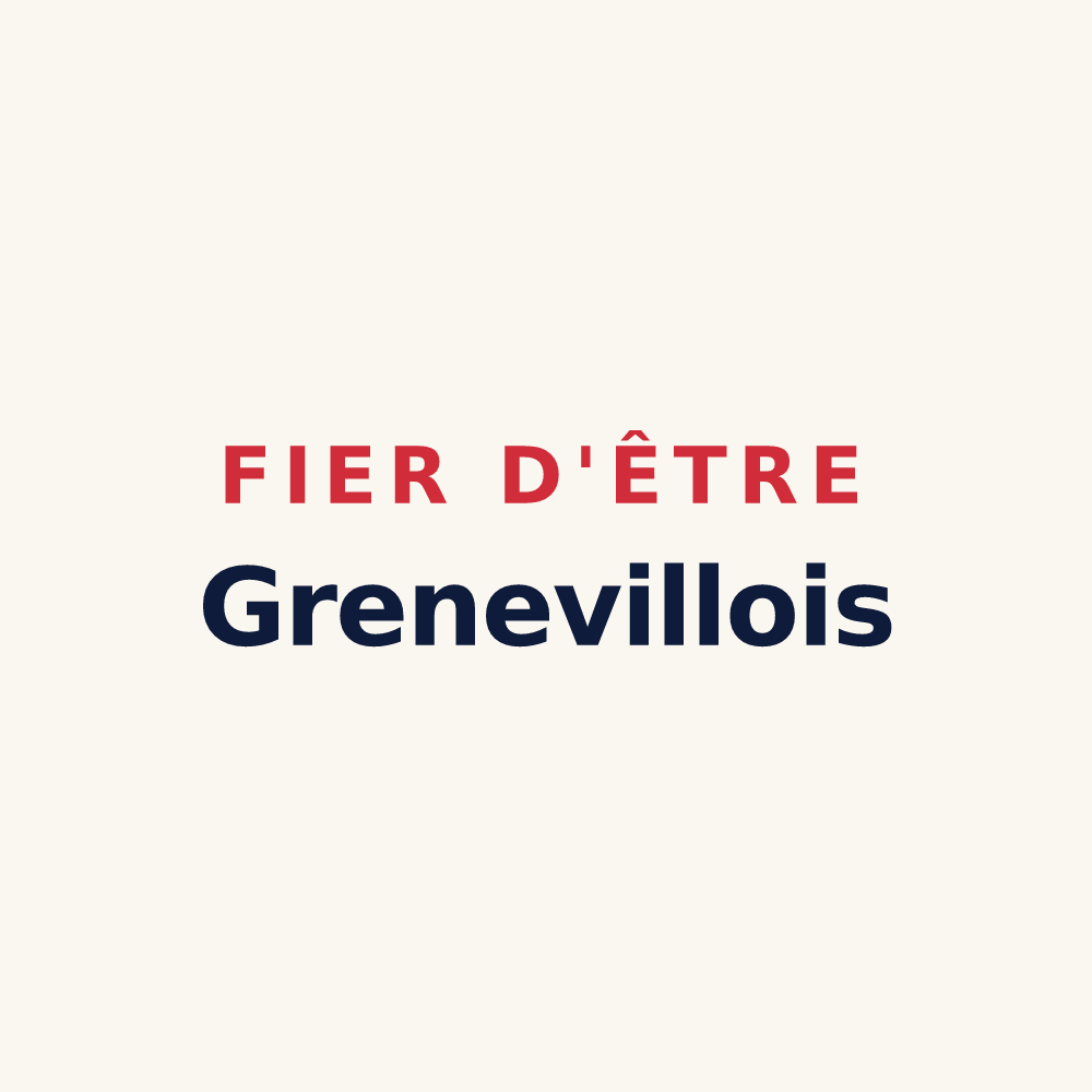 Tasse « Fier d'être Grenevillois » — design pour Greneville-en-Beauce