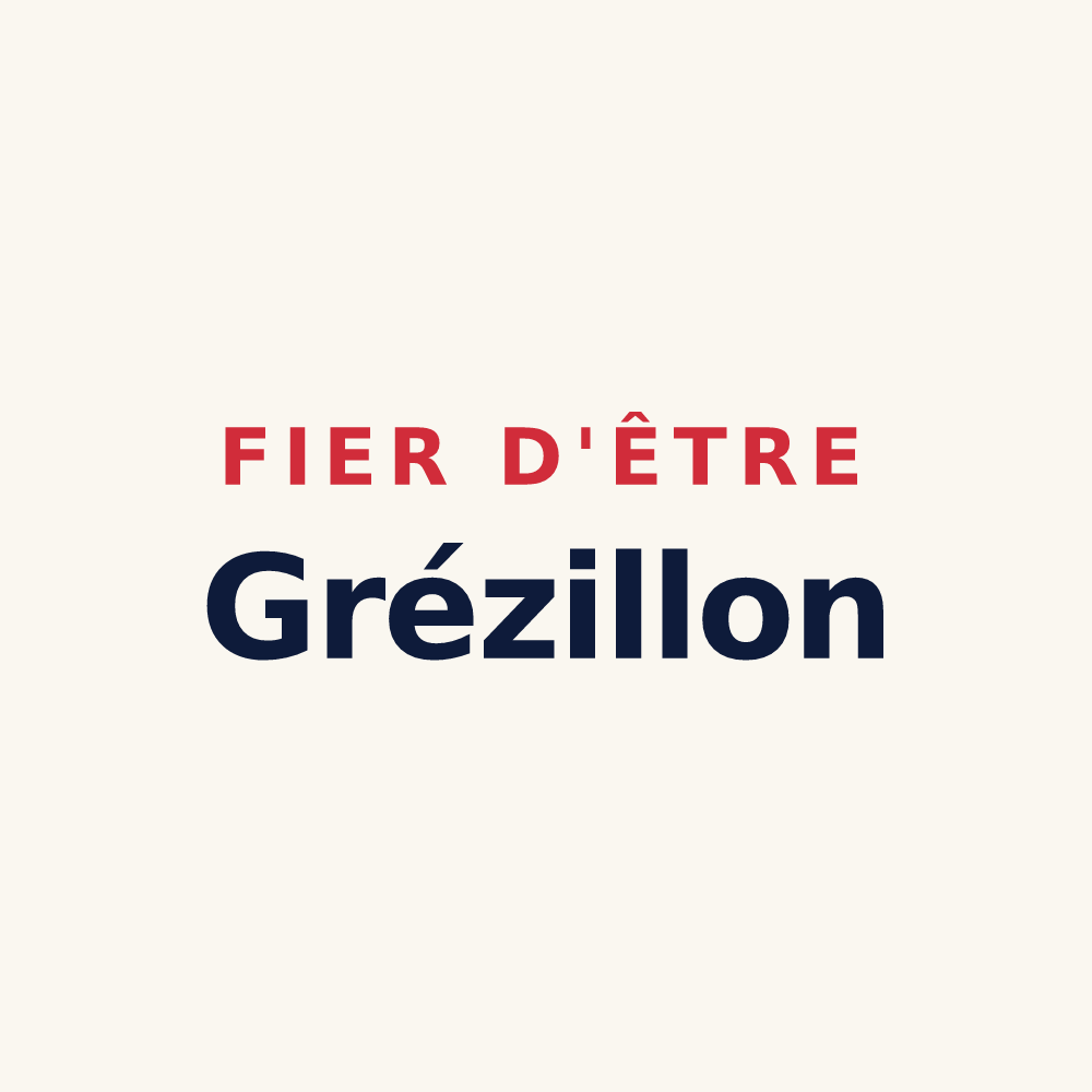 Tasse « Fier d'être Grézillon » — design pour Grez-en-Bouère