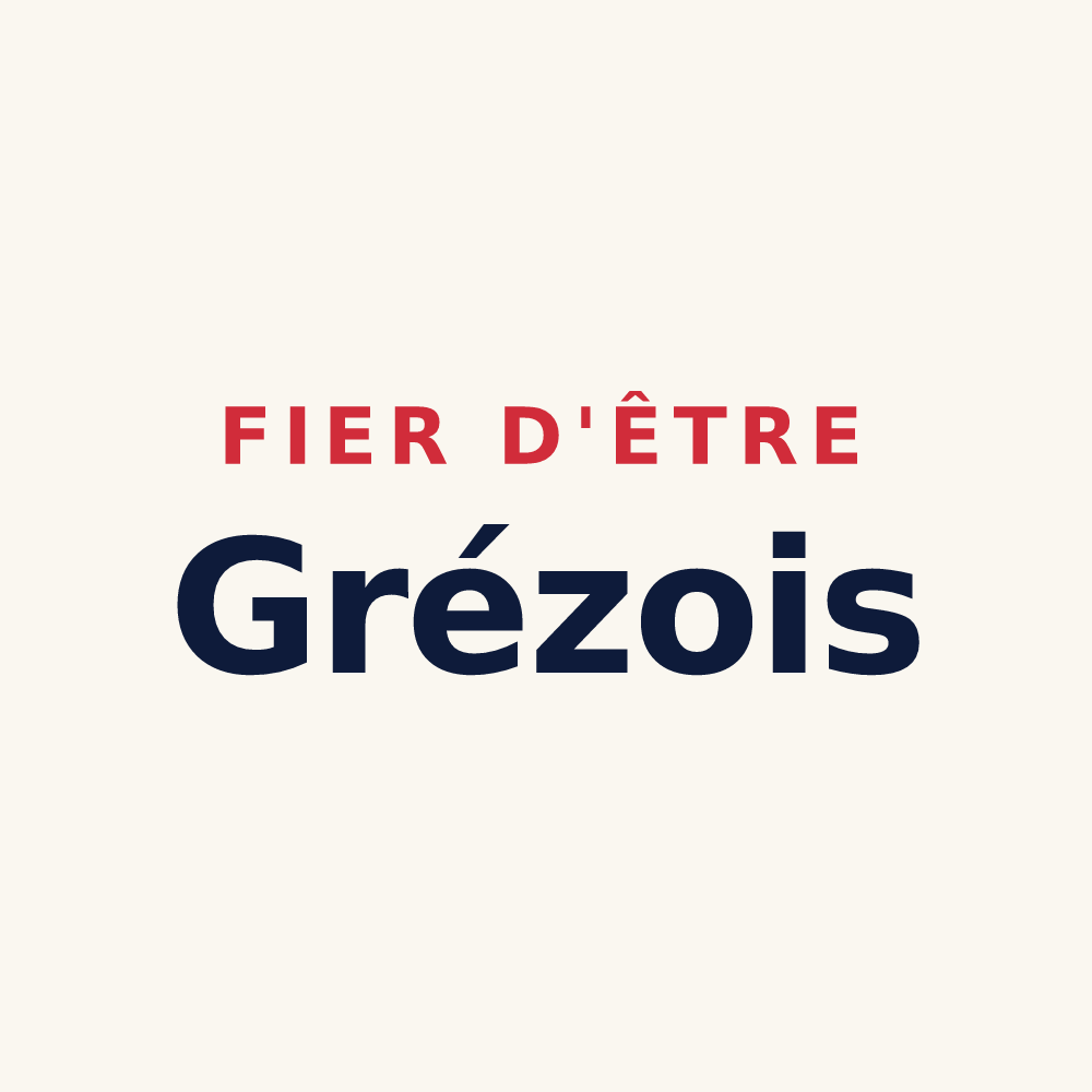 Tasse « Fier d'être Grézois » — design pour Grèzes