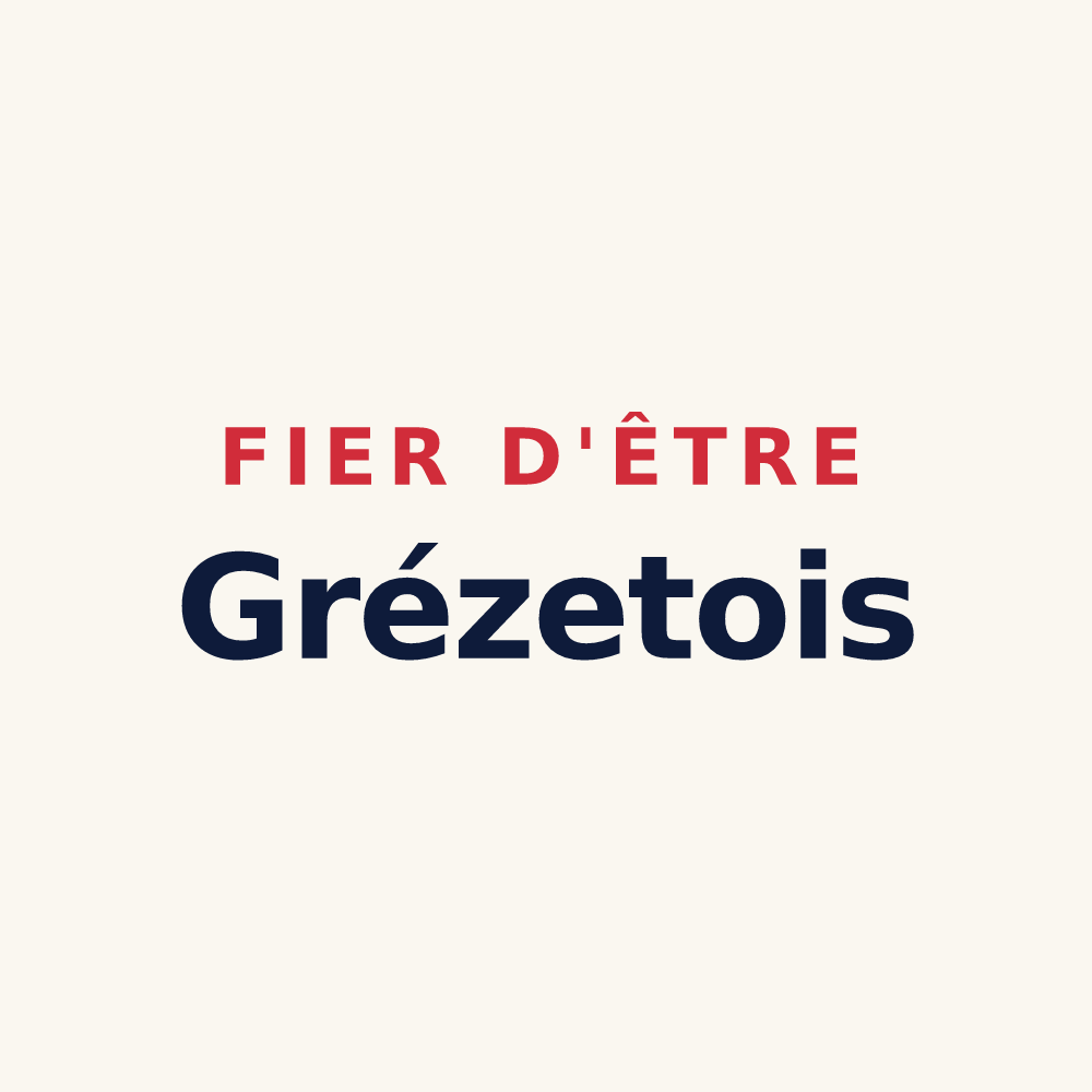 Tasse « Fier d'être Grézetois » — design pour Grézet-Cavagnan