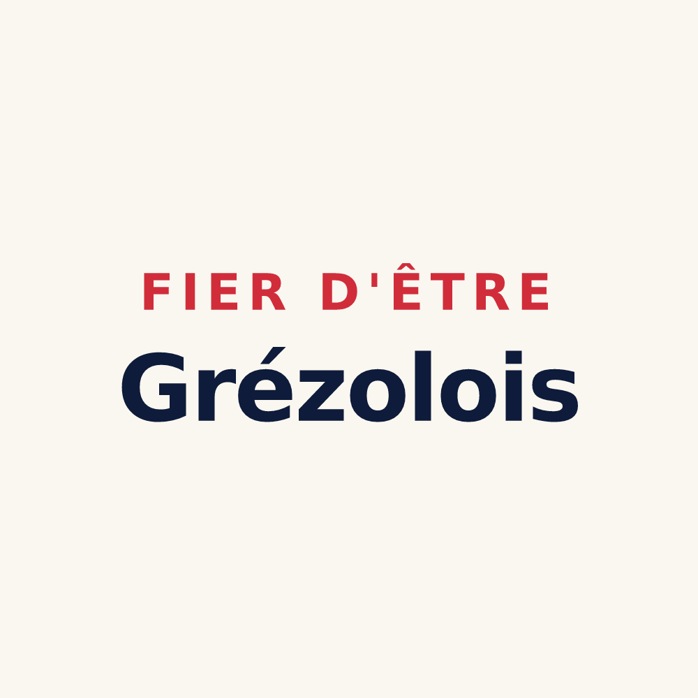 Tasse « Fier d'être Grézolois » — design pour Grézieux-le-Fromental