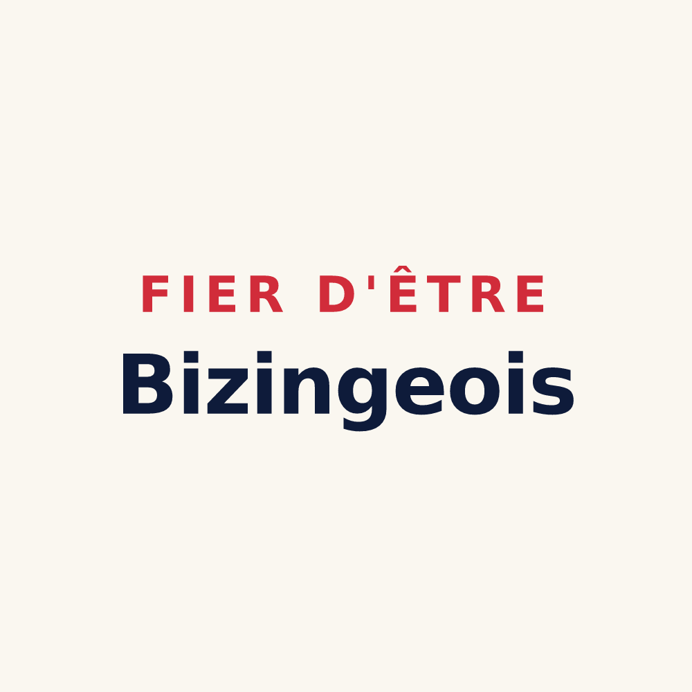 Tasse « Fier d'être Bizingeois » — design pour Grindorff-Bizing