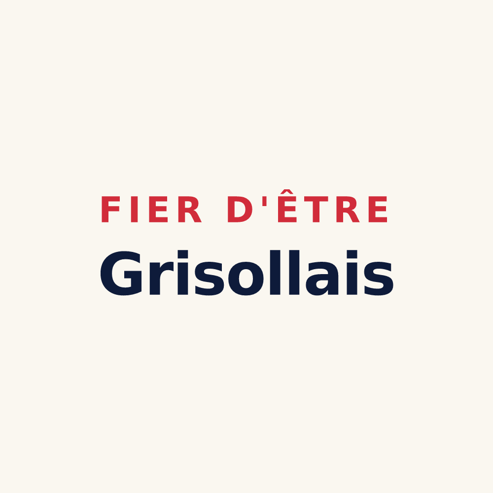 Tasse « Fier d'être Grisollais » — design pour Grisolles