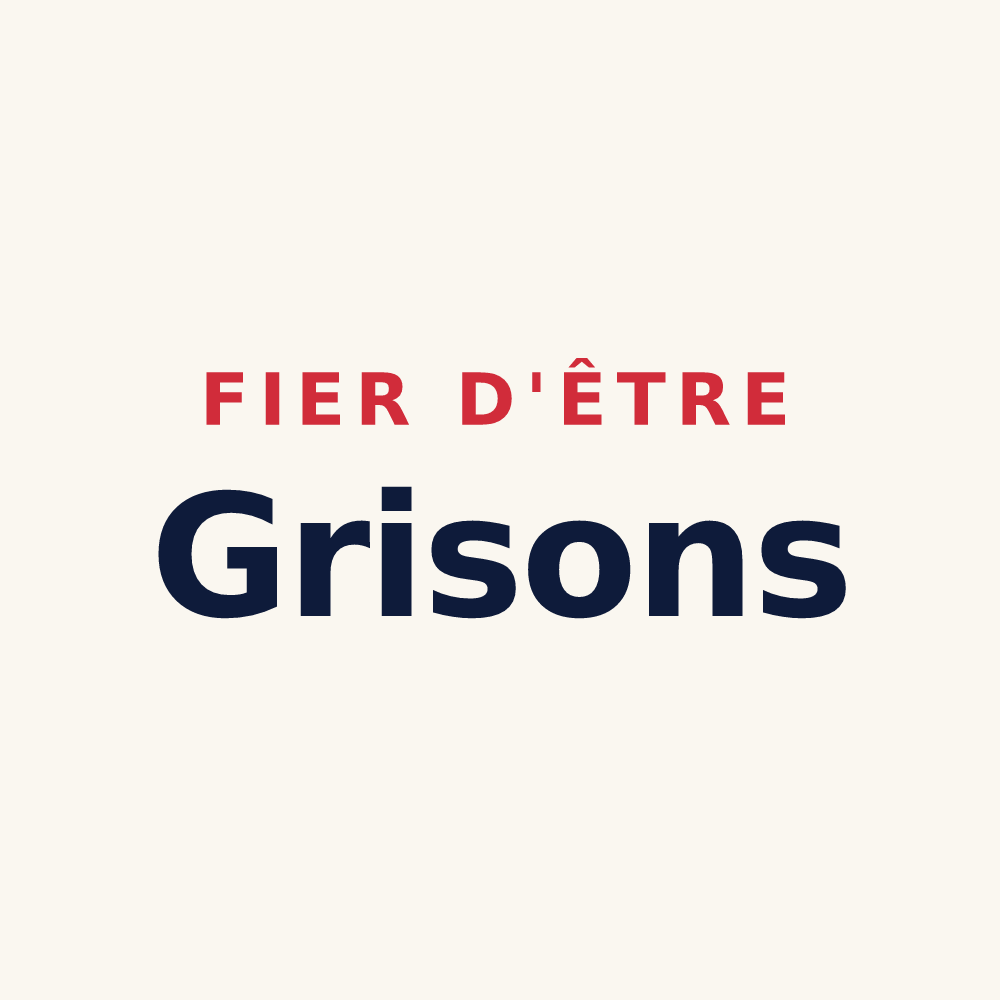 Tasse « Fier d'être Grisons » — design pour Grisy-sur-Seine