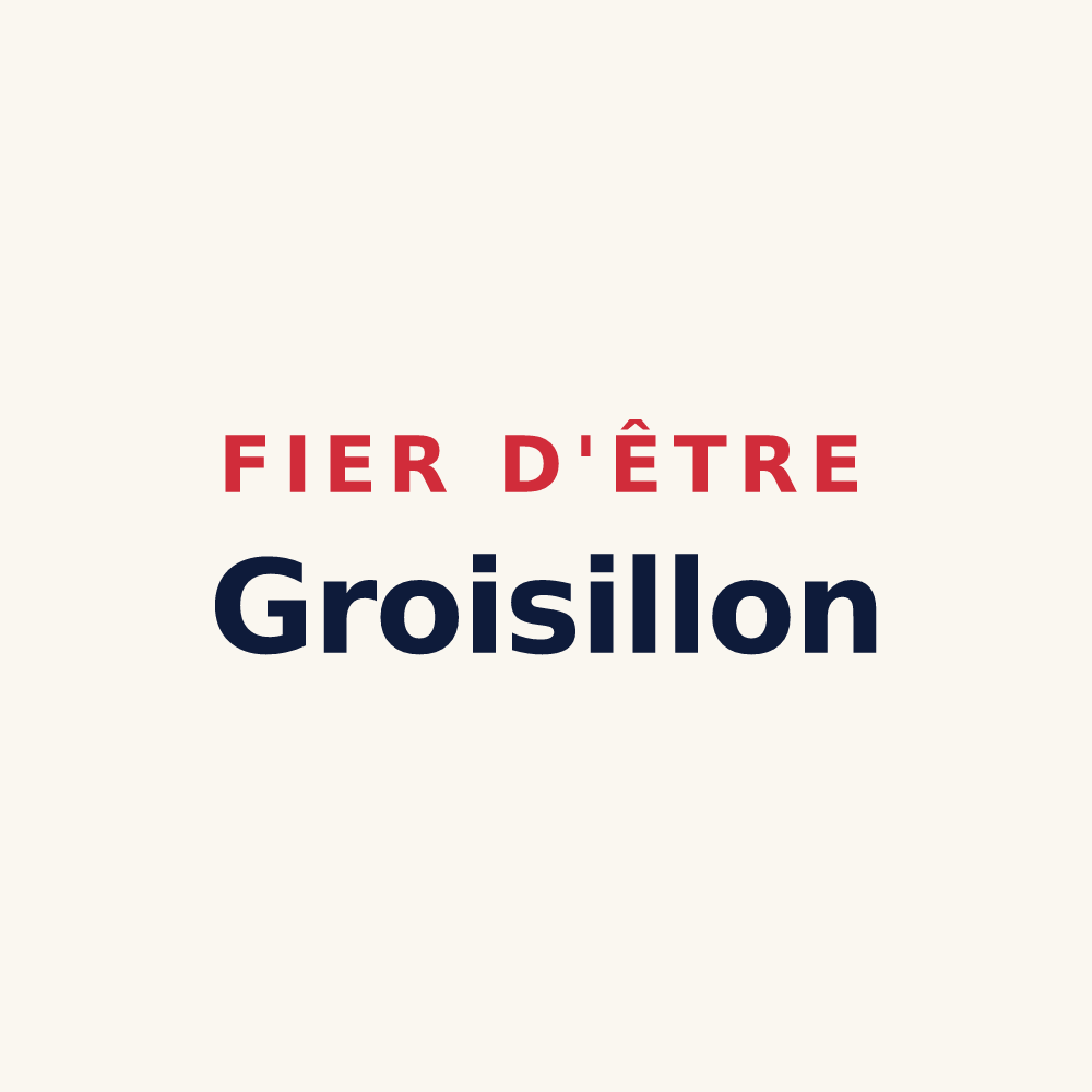 Tasse « Fier d'être Groisillon » — design pour Groix