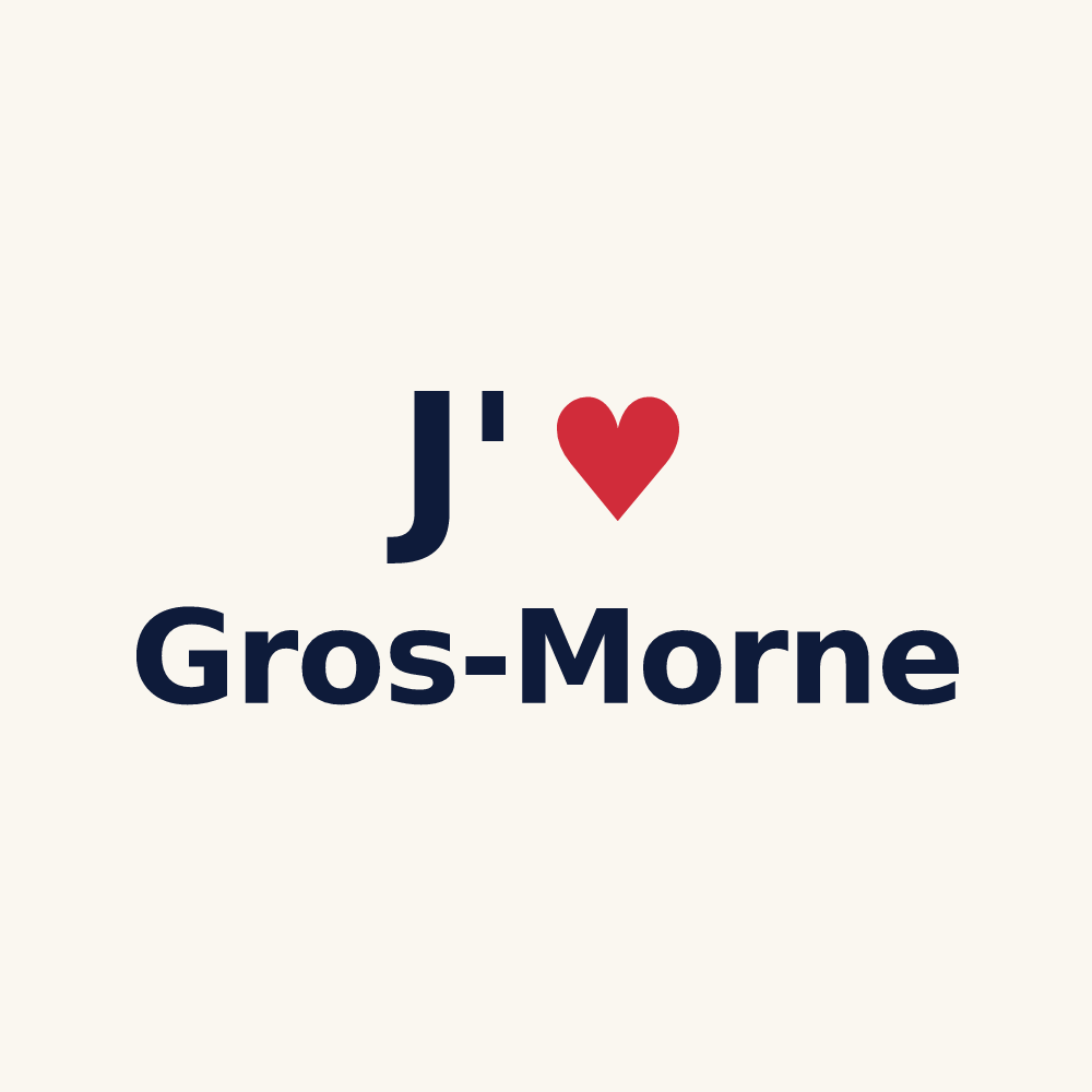 Tasse personnalisée Gros-Morne — design J'aime Gros-Morne
