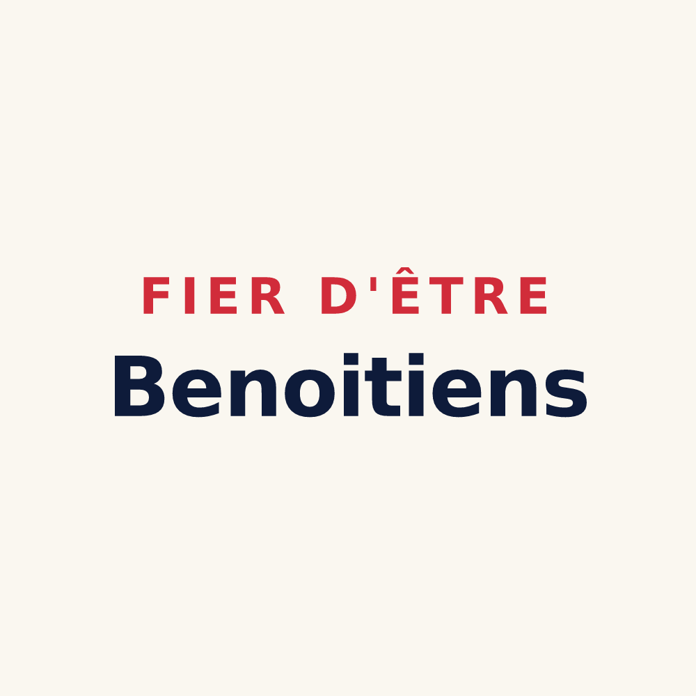 Tasse « Fier d'être Benoitiens » — design pour Groslée-Saint-Benoit
