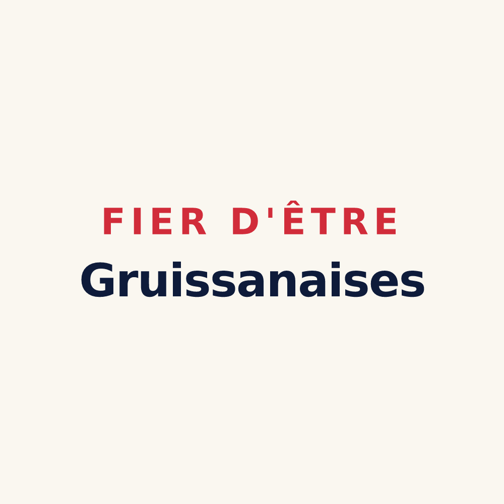 Tasse « Fier d'être Gruissanaises » — design pour Gruissan