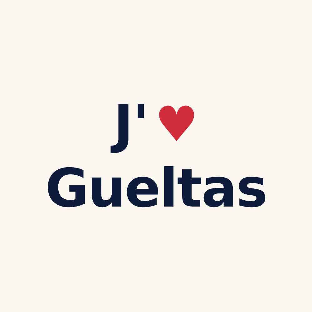 Tasse personnalisée Gueltas — design J'aime Gueltas