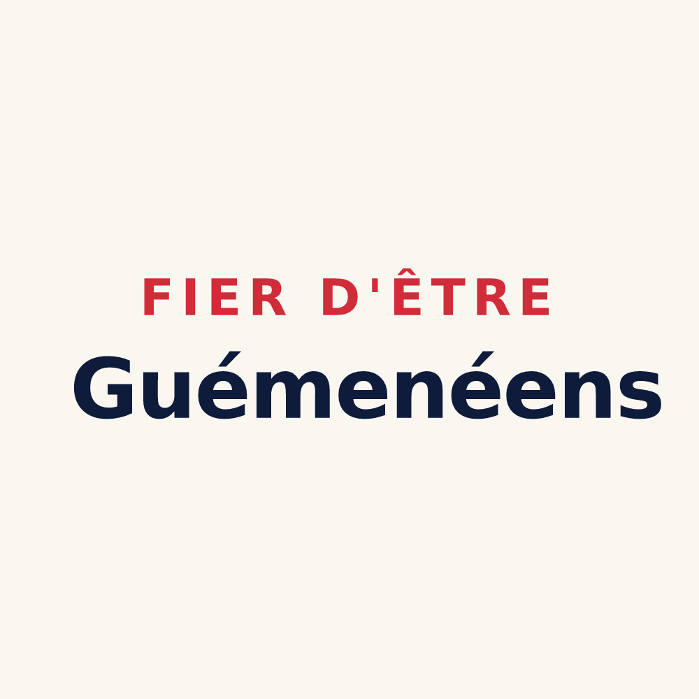 Tasse « Fier d'être Guémenéens » — design pour Guémené-Penfao