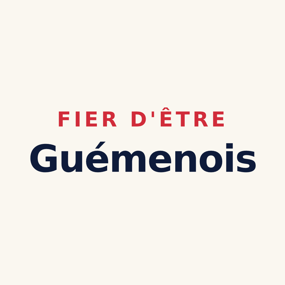 Tasse « Fier d'être Guémenois » — design pour Guémené-sur-Scorff