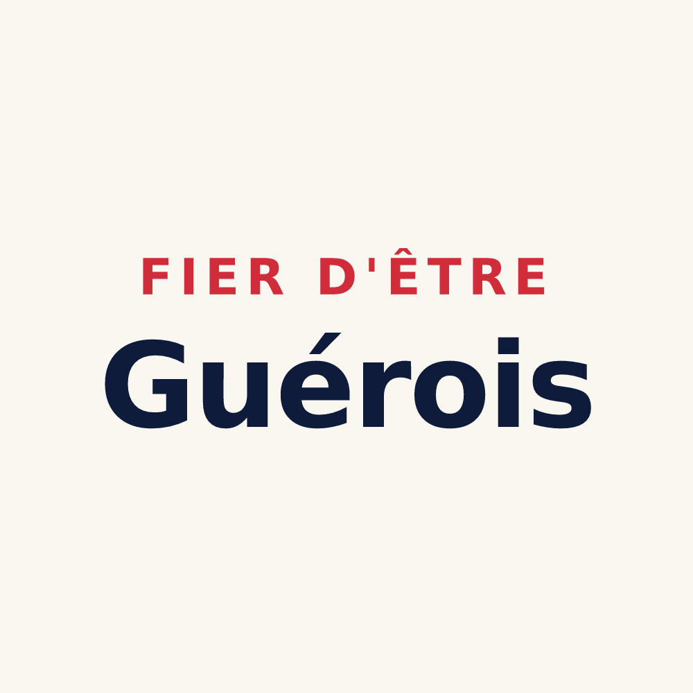 Tasse « Fier d'être Guérois » — design pour Guer