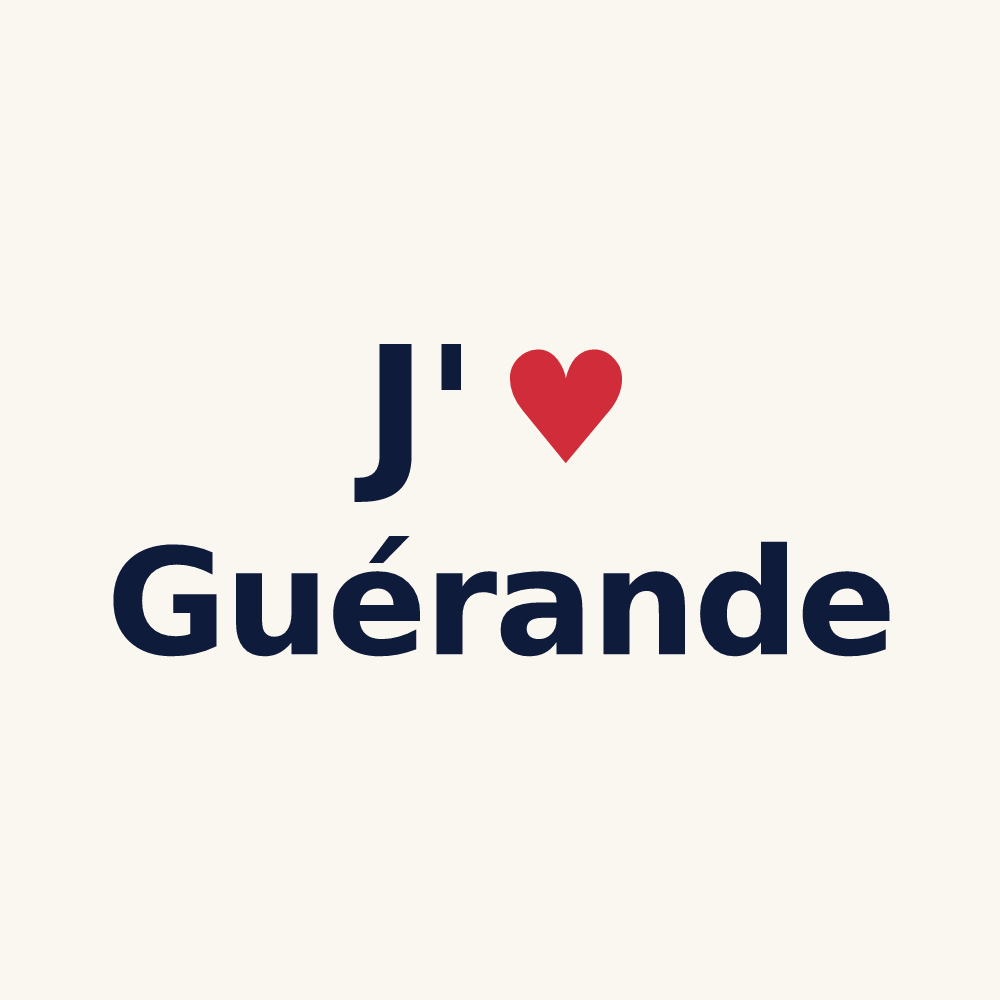 Tasse personnalisée Guérande — design J'aime Guérande