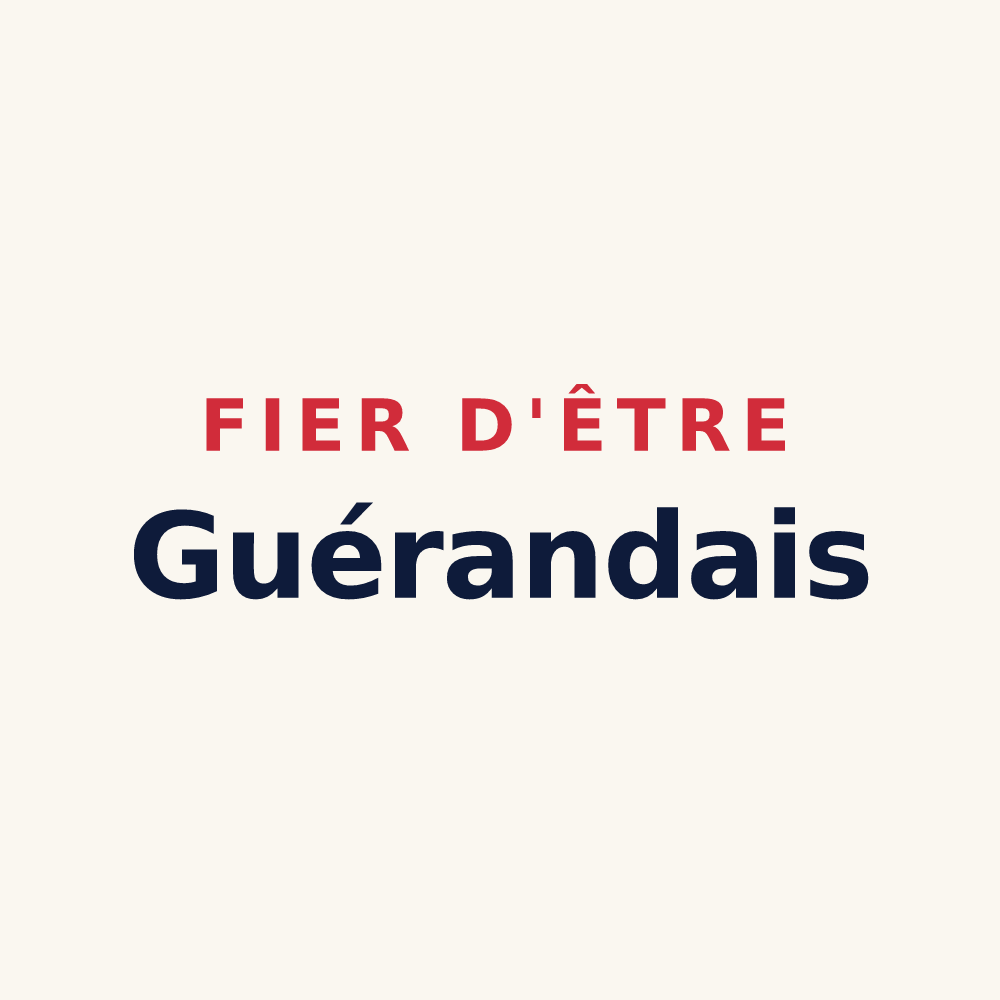 Tasse « Fier d'être Guérandais » — design pour Guérande