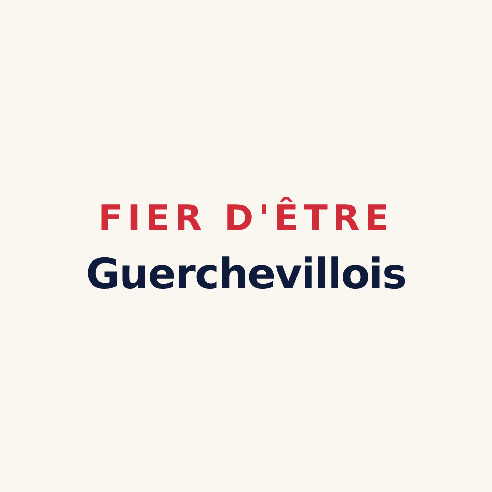 Tasse « Fier d'être Guerchevillois » — design pour Guercheville