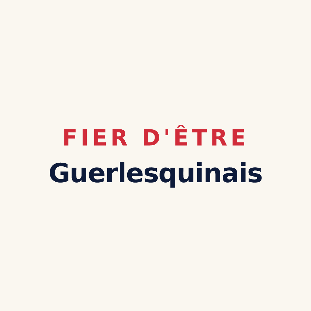 Tasse « Fier d'être Guerlesquinais » — design pour Guerlesquin