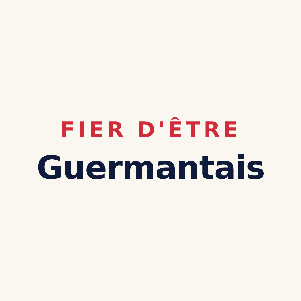 Tasse « Fier d'être Guermantais » — design pour Guermantes
