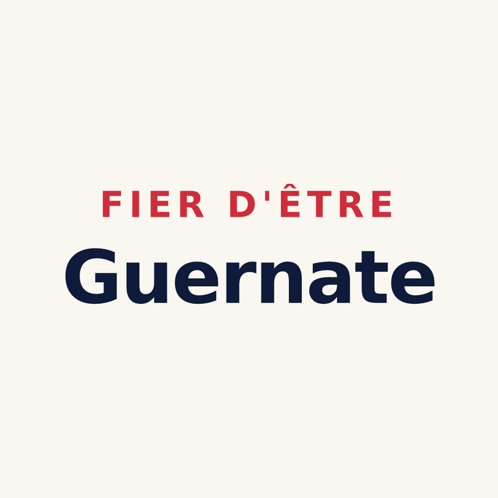 Tasse « Fier d'être Guernate » — design pour Guern