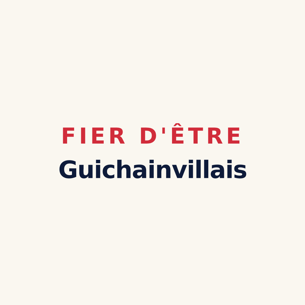 Tasse « Fier d'être Guichainvillais » — design pour Guichainville