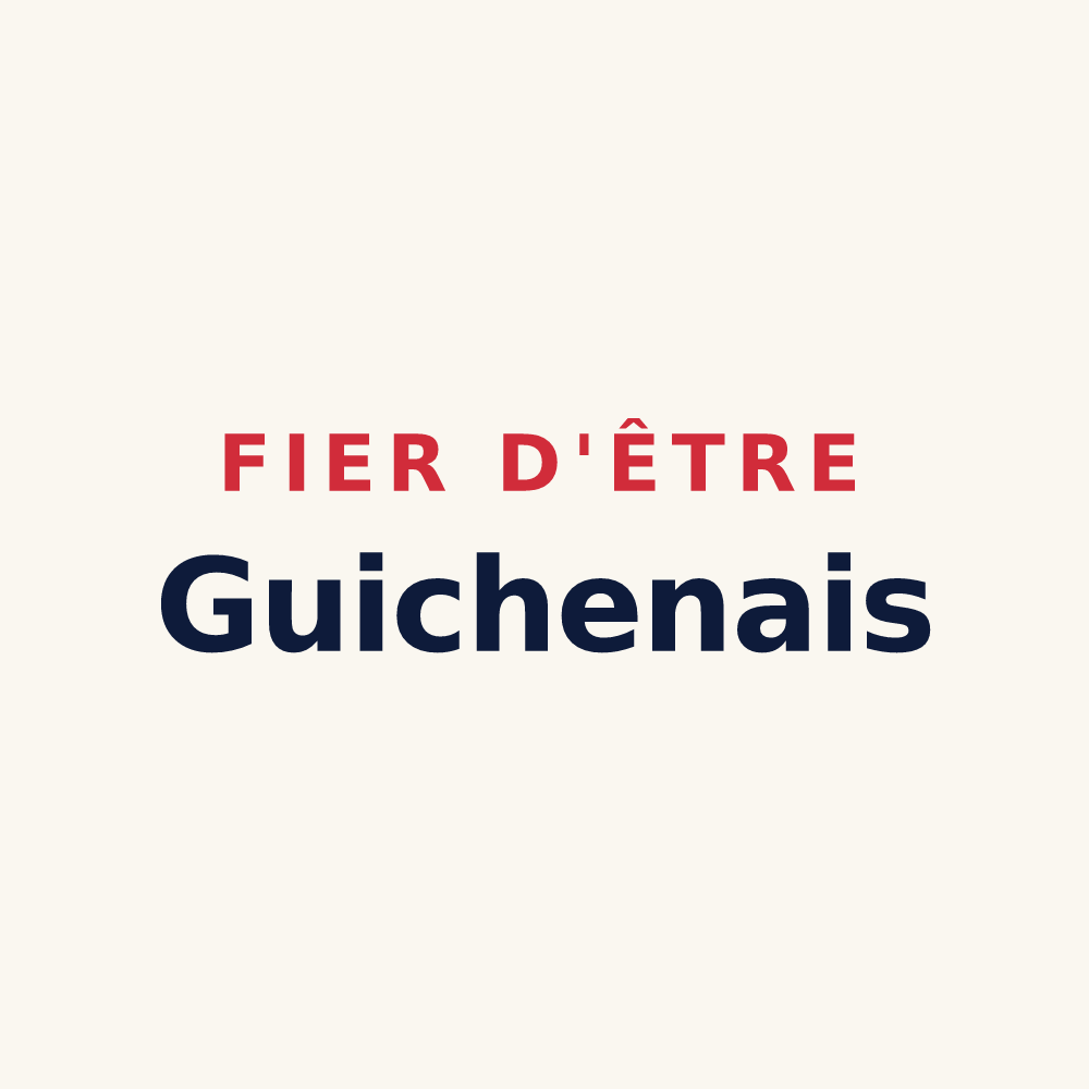 Tasse « Fier d'être Guichenais » — design pour Guichen